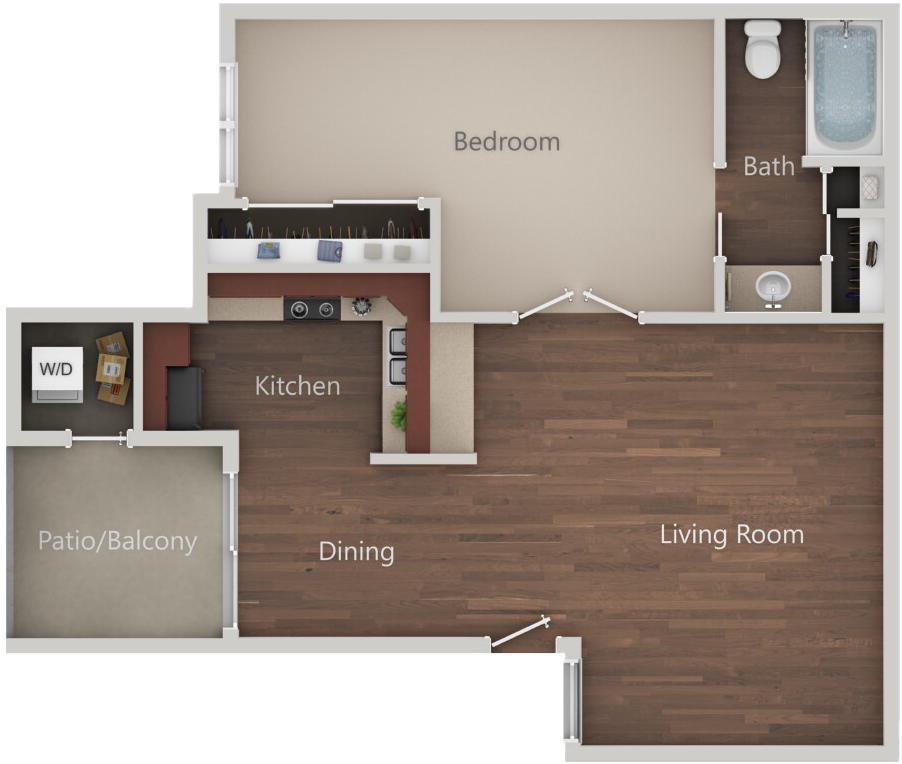 C - Floor Plan Clipart (1280x960), Png Download