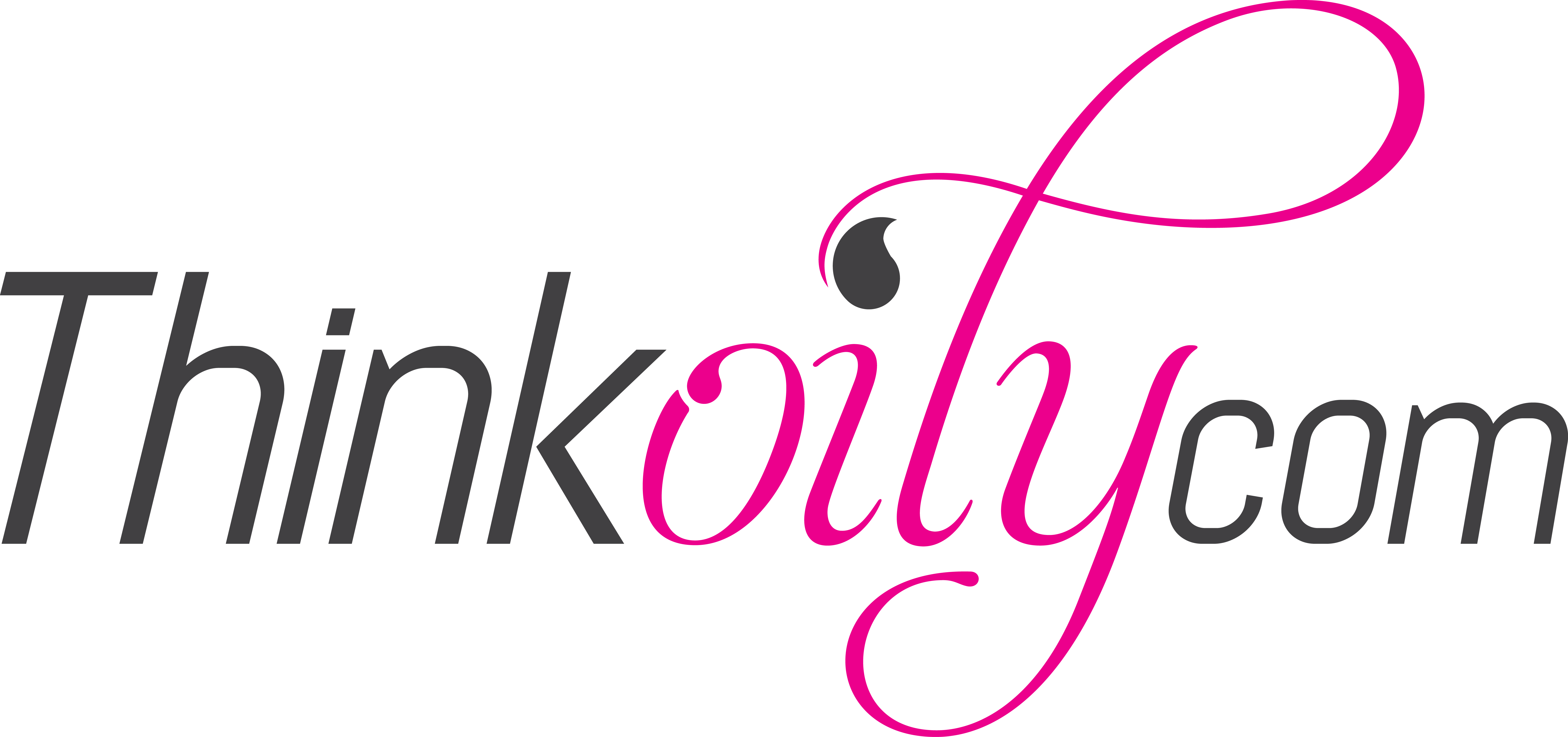 Think Oily Clipart (6515x3064), Png Download