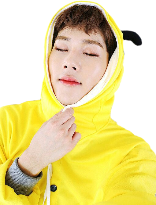 Jooheon Monsta X , Png Download - Jooheon Yellow Clipart (510x672), Png Download