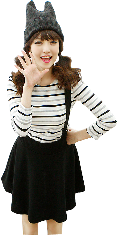 Ulzzang Png Asianfanfics - Girl Clipart (450x779), Png Download
