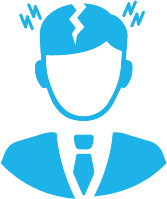 The Headache Of Dealing With Fines From Regulatory - Icon Clipart (800x800), Png Download