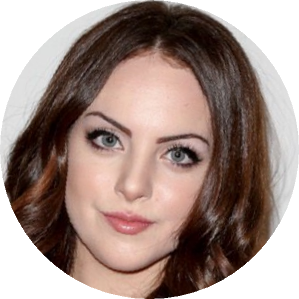 Elizabeth Gillies Png - Lace Wig Clipart (600x600), Png Download