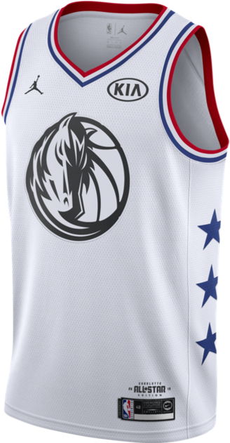 Dallas Mavericks 2019 Dirk Nowitzki All-star Edition - Nba All Star Jerseys 2019 Clipart (630x630), Png Download