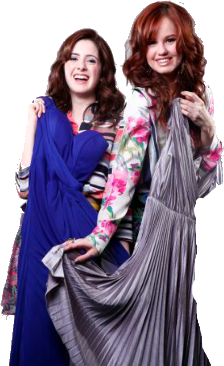 Laura Marano And Debby Ryan Clipart (1024x768), Png Download