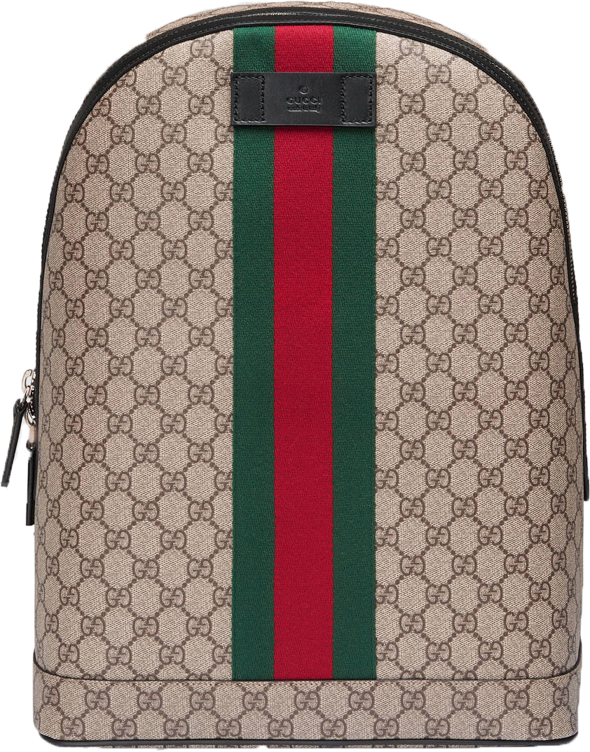 Mens Black Gucci Backpack - Spain Clipart (842x1074), Png Download