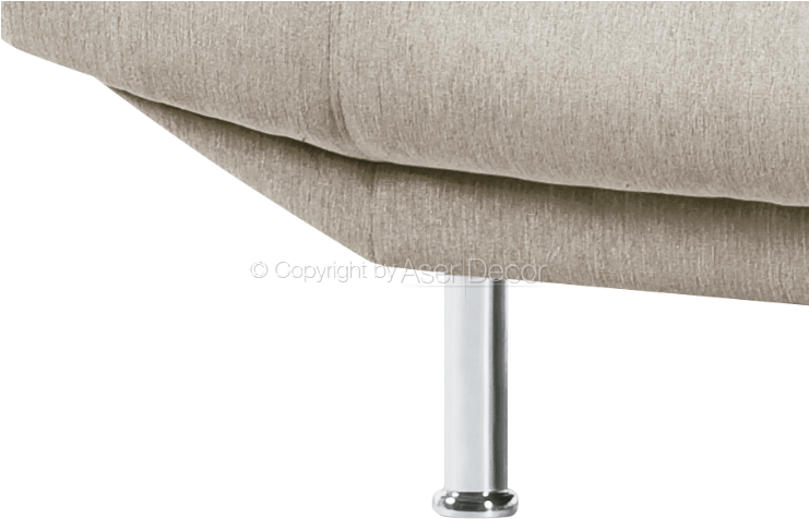 Sofa Cama Luxuoso Koydivsc Conforto Suede Off White - Studio Couch Clipart (740x500), Png Download