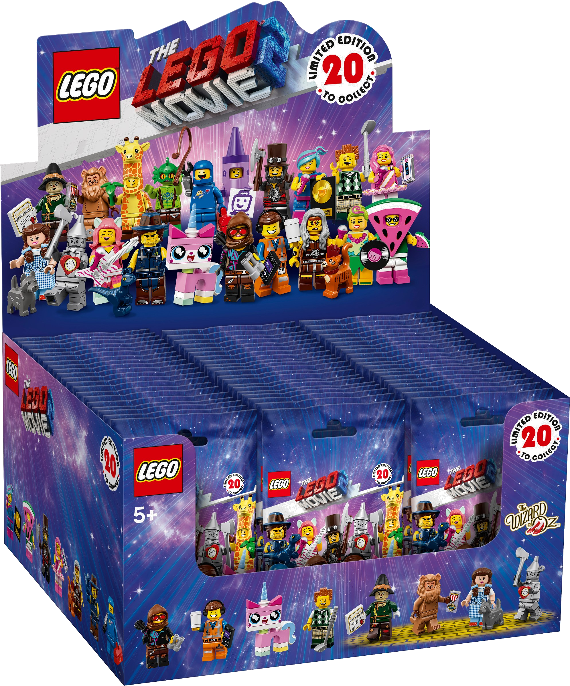 71023 Lego Minifigures - Lego Movie 2 Box Clipart (2048x2400), Png Download