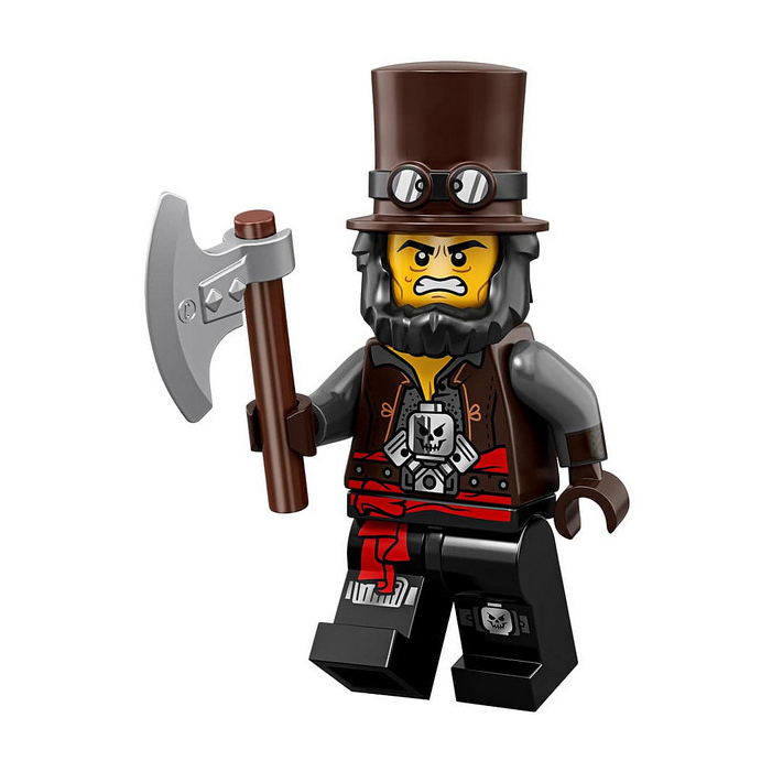 Lego® 71023 Apocalypseburg Abe - Lego Movie 2 Minifigures Abe Clipart (800x800), Png Download