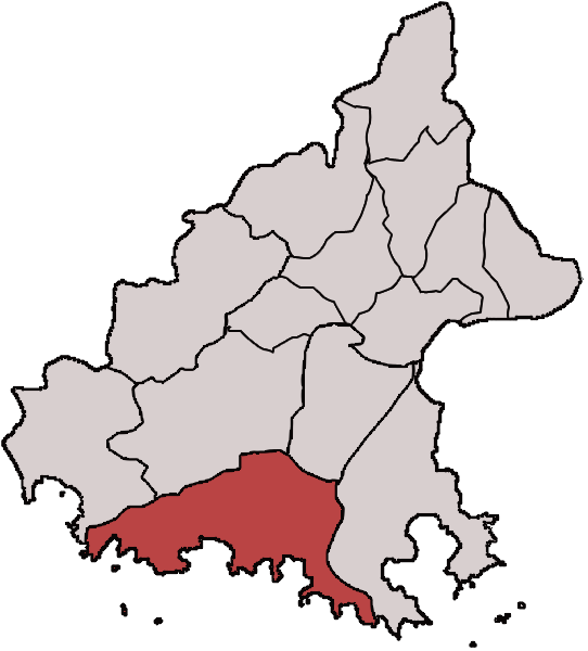 Lokasi Kecamatan Munjungan, Trenggalek - Peta Kayen Karangan Clipart (542x600), Png Download