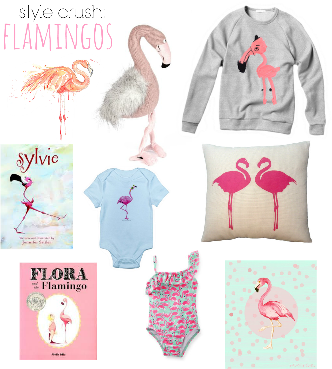 Here Are Some Of Our Favorite Flamingo-inspired Items - Illustration Clipart (1600x1600), Png Download