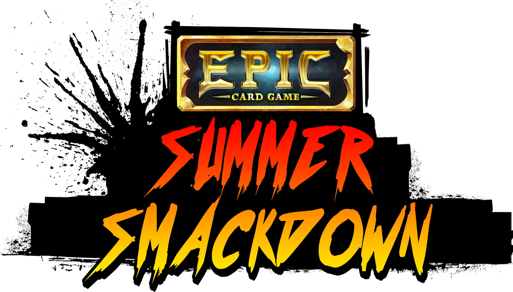 Epic Card Game Summer Smackdown - Poster Clipart (1711x981), Png Download