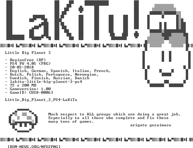 Little Big Planet 3 Ps4-lakitu - Ink Clipart (640x504), Png Download