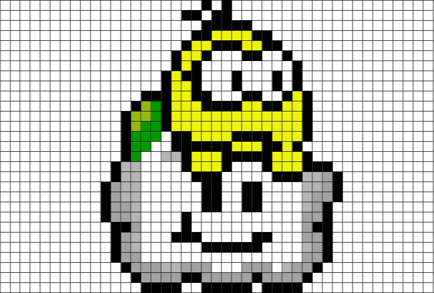 #pixelart #lakitu Will Start Dropping #8bit Spike Shells - 8 Bit Frog Mario Clipart (861x581), Png Download