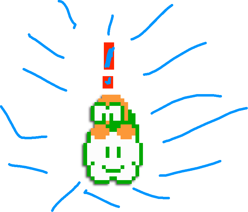 Lakitu - Alerted - Perler Beads Mario Cloud Clipart (800x685), Png Download
