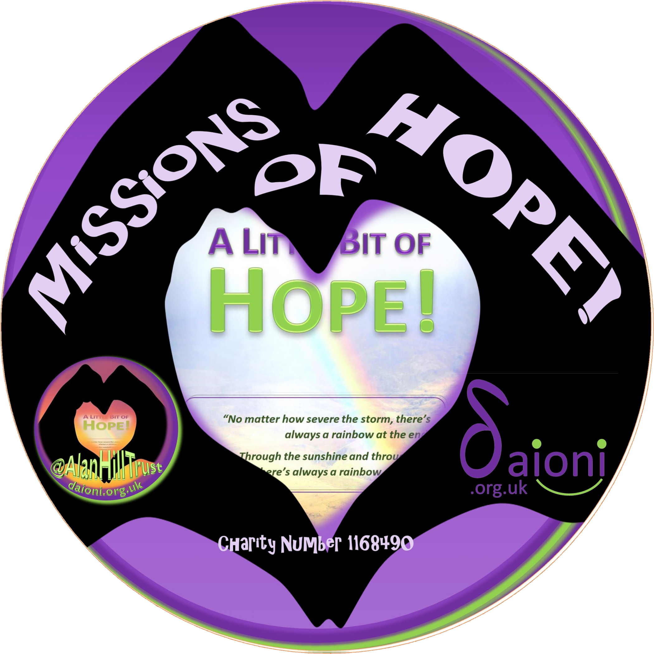 Logo Missions Of Hope Blank Background Final - Heart Clipart (2100x2100), Png Download