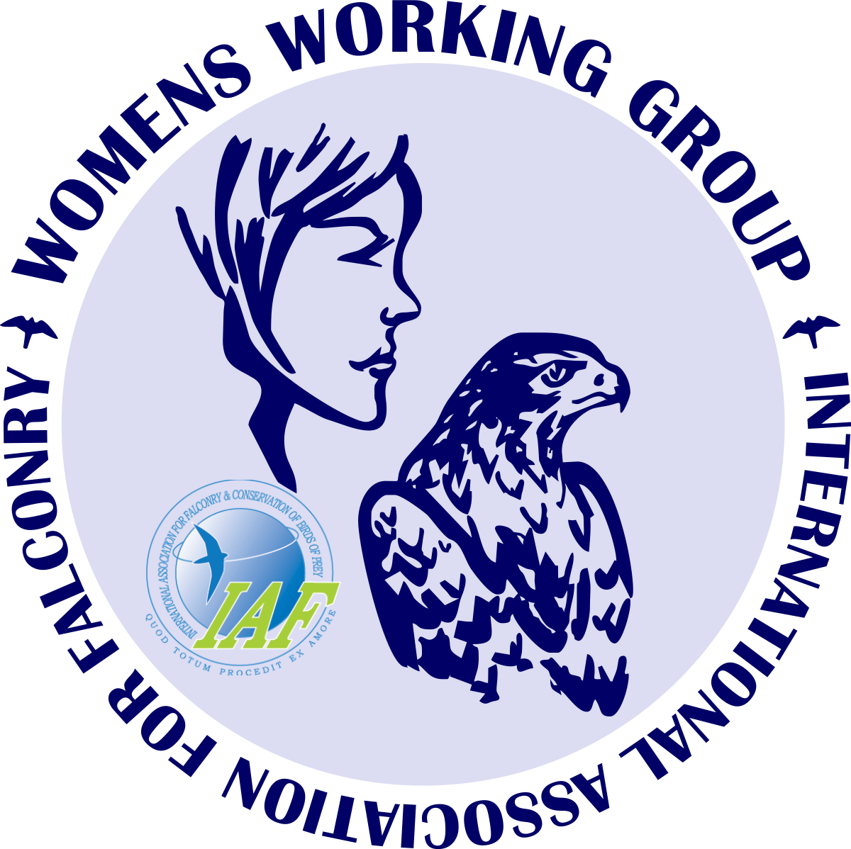 Wwg Logo - Iaf Falconry Clipart (1200x1198), Png Download