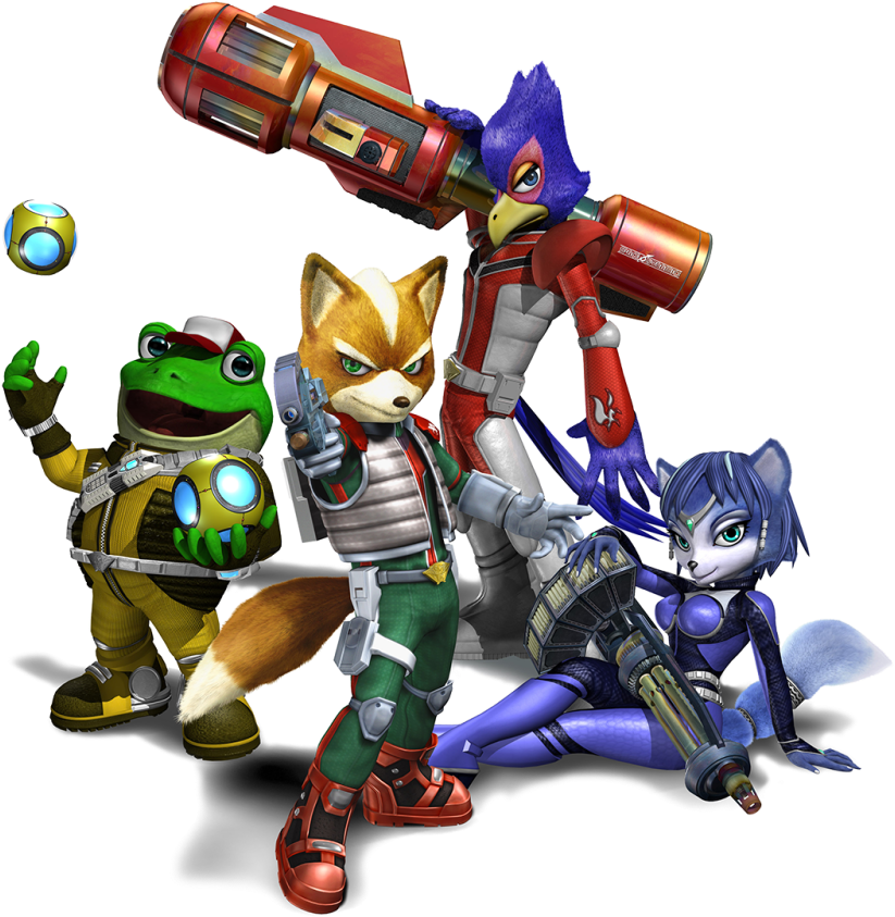 Ci16 Gcn Starfoxassault Group Clipart (950x845), Png Download