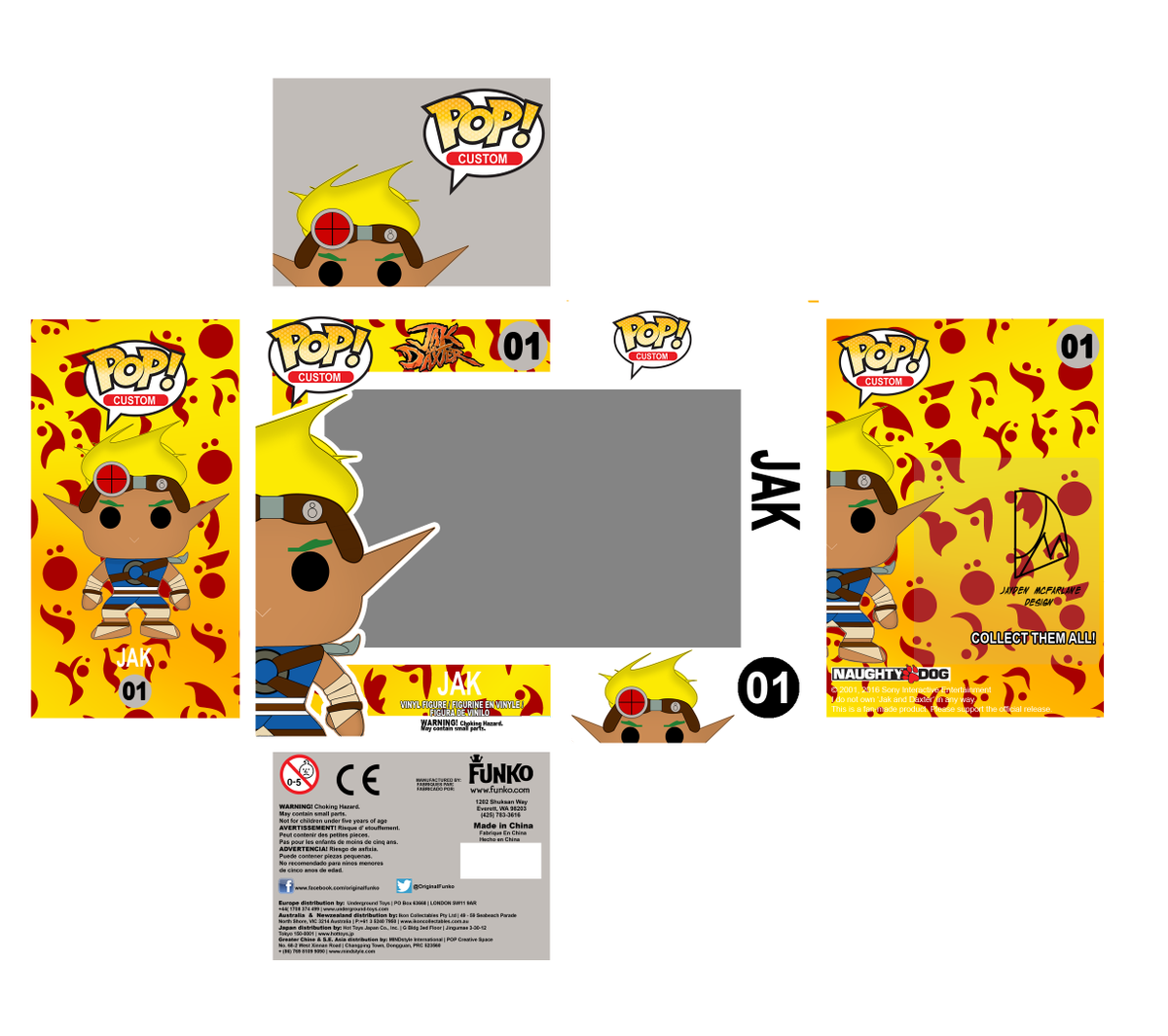 Jayden Mcfarlane - Pop Vinyl Clipart (1200x1064), Png Download