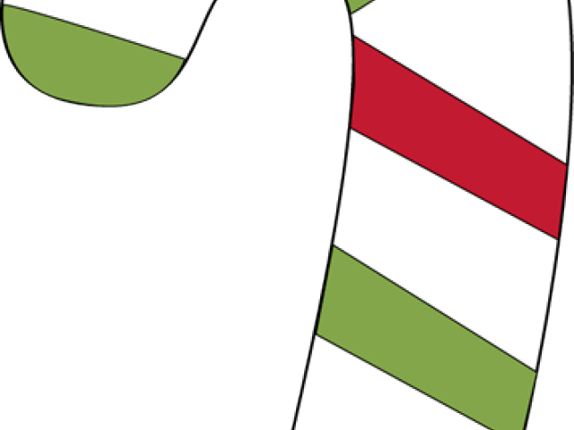 Candy Cane Clipart Red Green - Png Download (640x480), Png Download