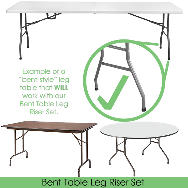 Folding Table Leg Risers The Easy Way To Give Your - Nissan Silvia Clipart (600x600), Png Download