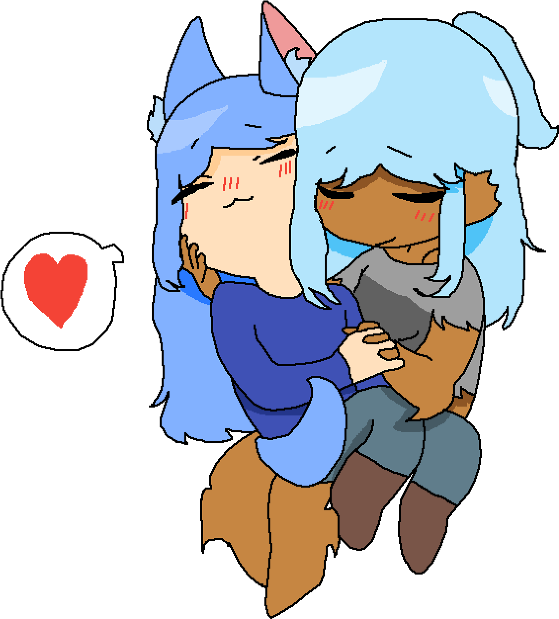 Neko Icee Uwu - Cartoon Clipart (1400x1400), Png Download