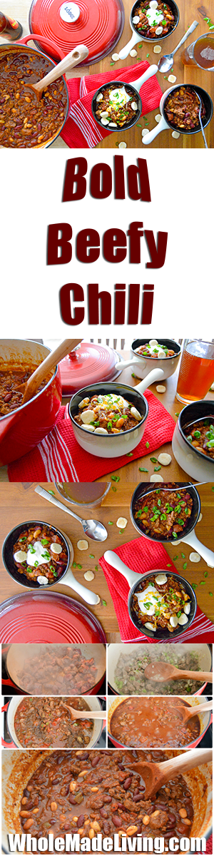 Bold Beefy Chili Pinterest Collage - Gazpacho Clipart (300x1200), Png Download
