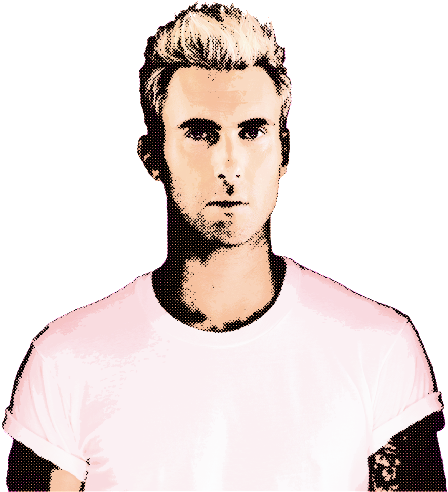 Artist-adamlevine - Human Clipart (929x1024), Png Download