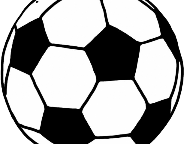 Drawn Football Outline - Fire Soccer Ball Drawing Clipart (640x480), Png Download