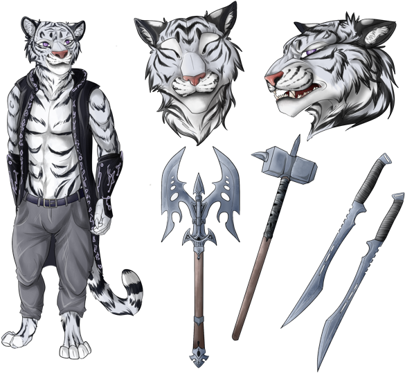 Full Fur Detail, A Commission Of This Standard Would - Illustration Clipart (640x554), Png Download