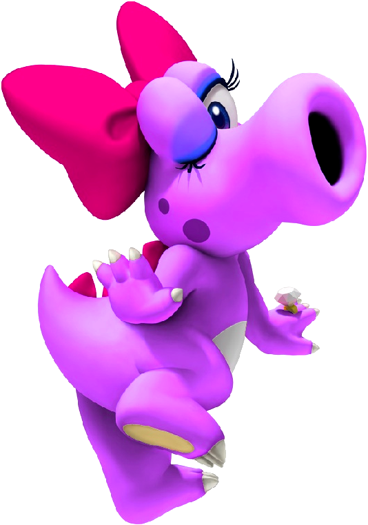 Purple Birdo Photo Purplebirdo - Birdo Mario Kart Wii Clipart (534x762), Png Download
