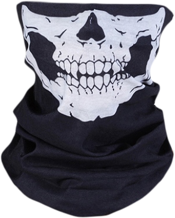 Skull Mask Png - Mouth Scarf Clipart (1024x1024), Png Download