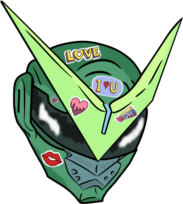 Lovely Genji - Emblem Clipart (768x768), Png Download