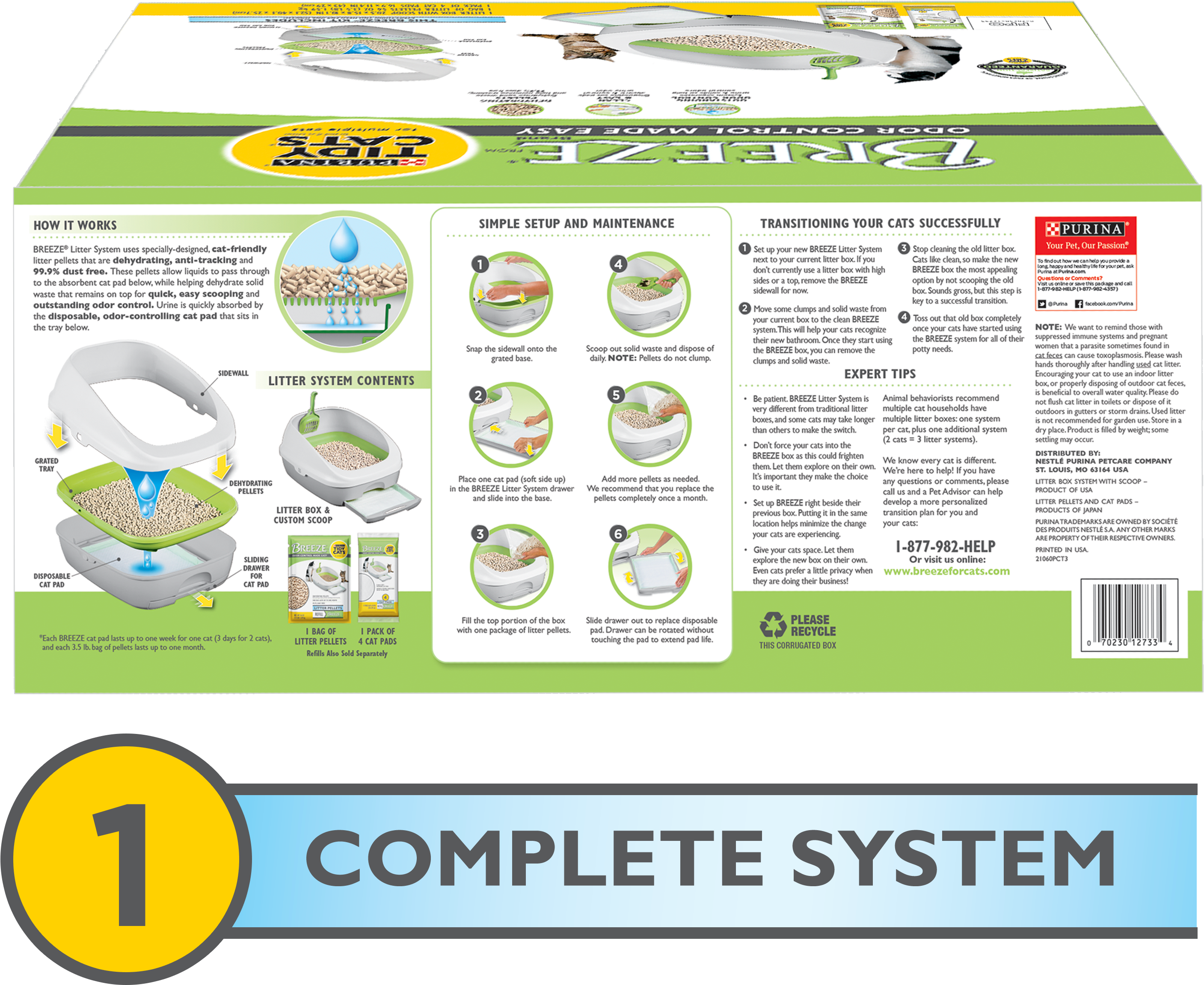 Breeze Litter Box Size Clipart (3000x3000), Png Download