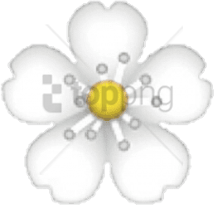 Flower Emoji Transparent Png Image With Transparent - اللهم ف يوم الجمعه Clipart (850x689), Png Download