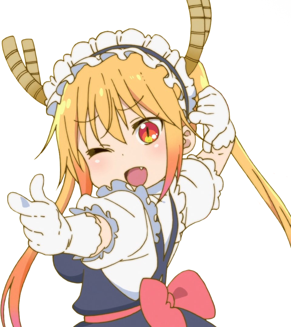 0 Replies 0 Retweets 6 Likes - Miss Kobayashi's Dragon Maid Tohru Clipart (960x1080), Png Download