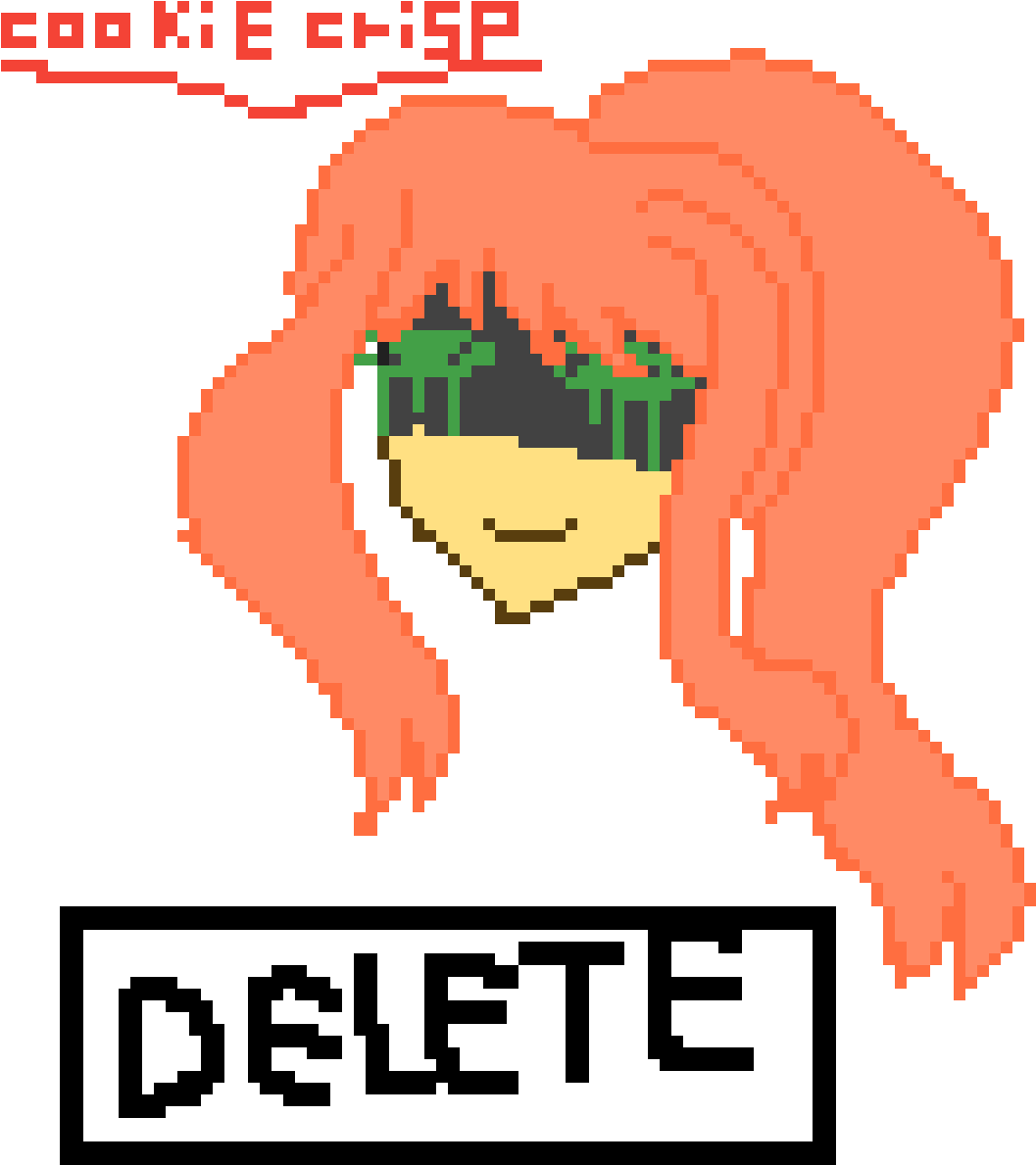 Just Monika This Is From A "horror" Game Called Doki-doki - Illustration Clipart (1200x1200), Png Download