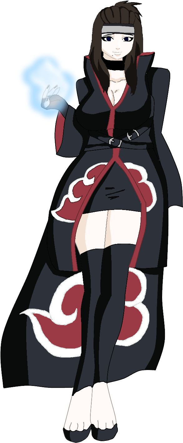 Akatsuki Png - Акацуки Пнг Clipart (757x1507), Png Download