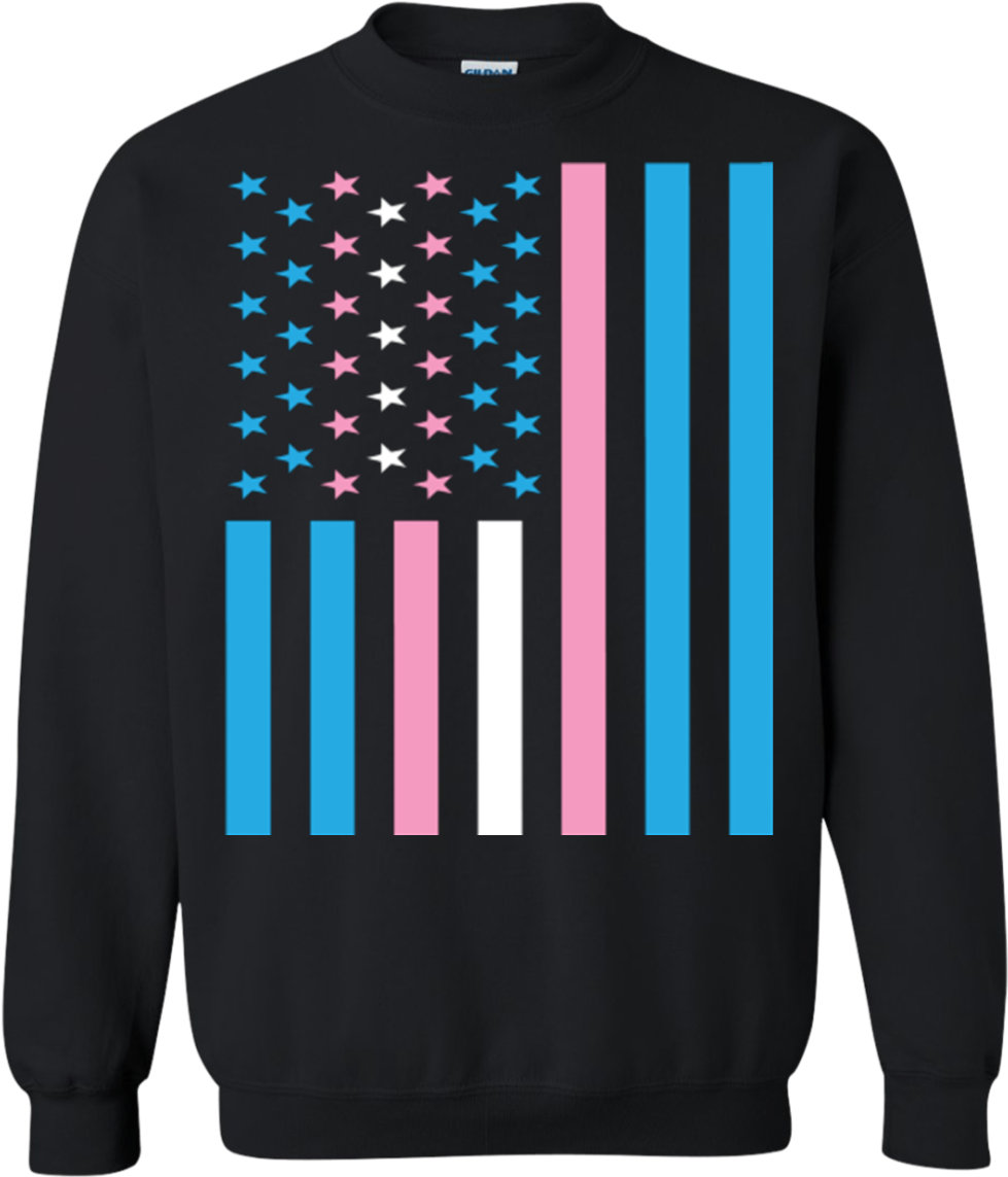 Trans Flag Pride Shirt - Portable Network Graphics Clipart (979x1143), Png Download