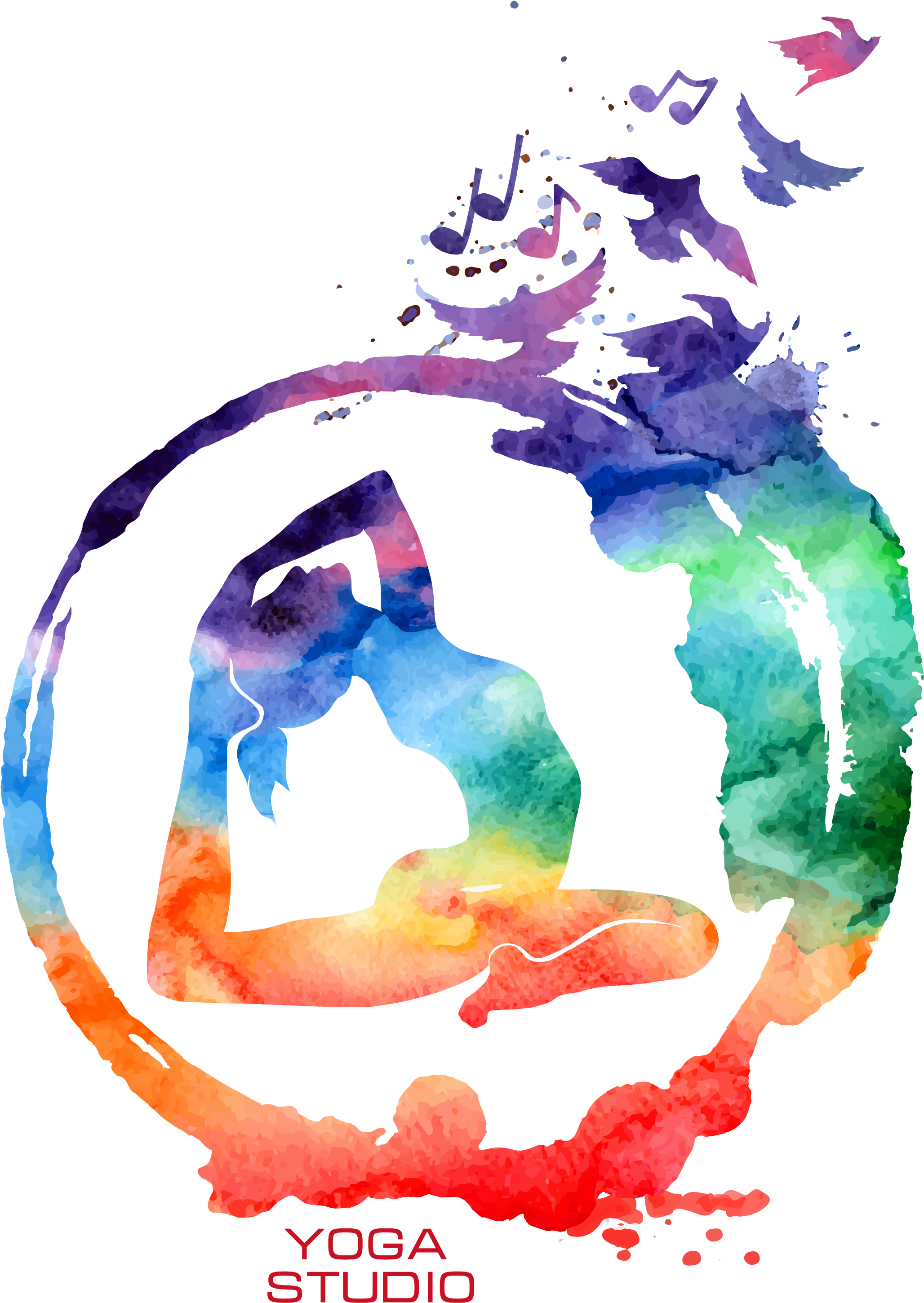 Om Symbol Illustration Transprent Png Free Download - Yoga Simbolo Que Significa Clipart (3084x2988), Png Download