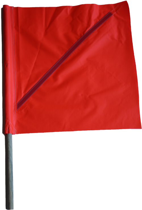 20" Airport Barricade Flag Orange, Airport Safety Flags - Flag Clipart (800x800), Png Download