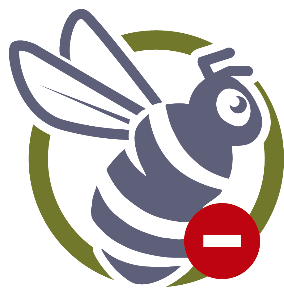 Bee Removal Icon - Bee Clipart (1044x1025), Png Download