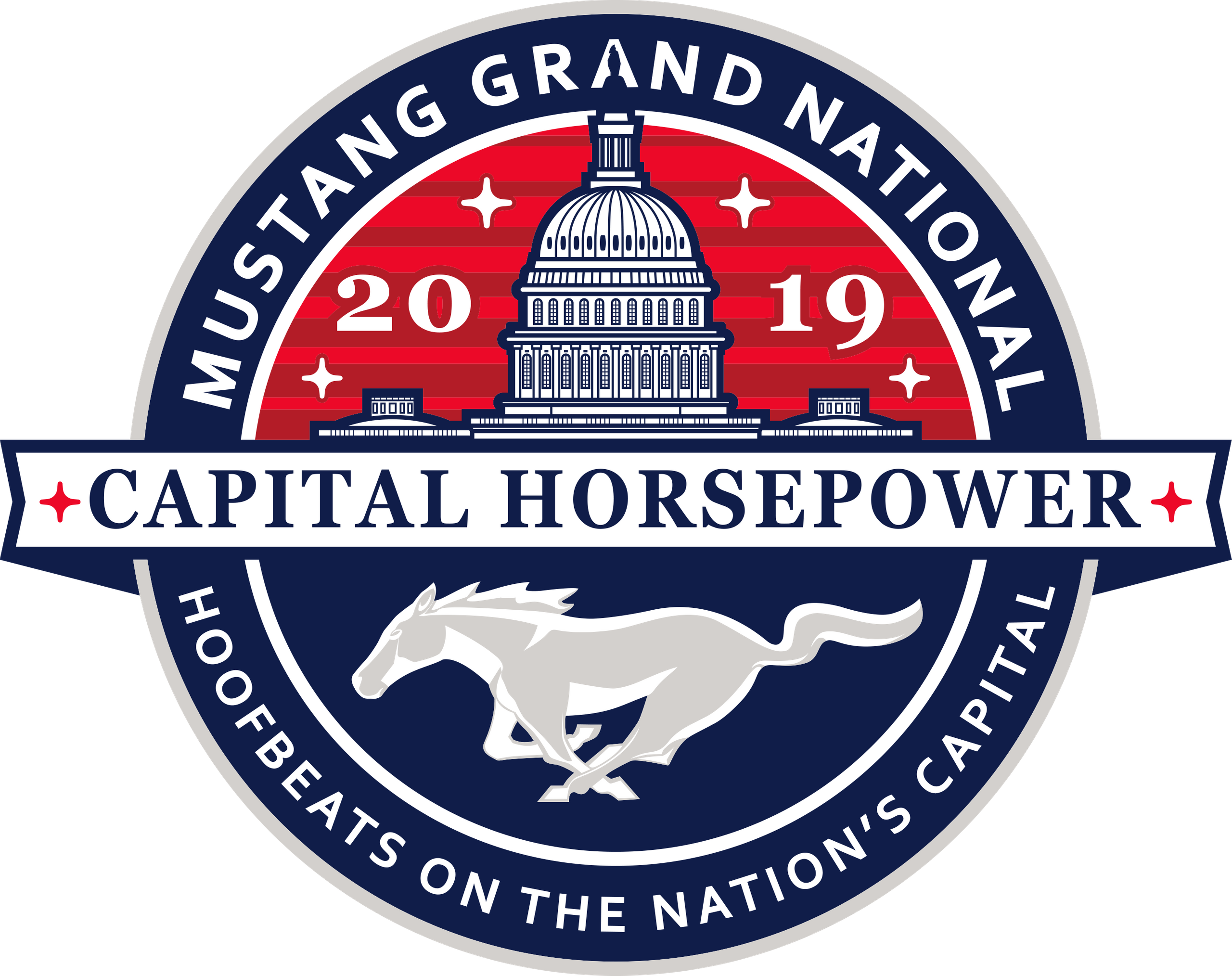 Mustang 50 Years Clipart (2560x2028), Png Download