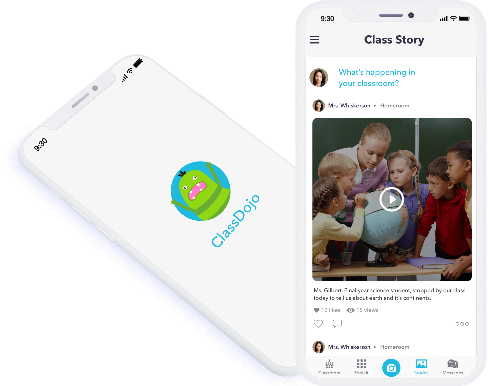 Classdojo - Smartphone Clipart (2048x1533), Png Download