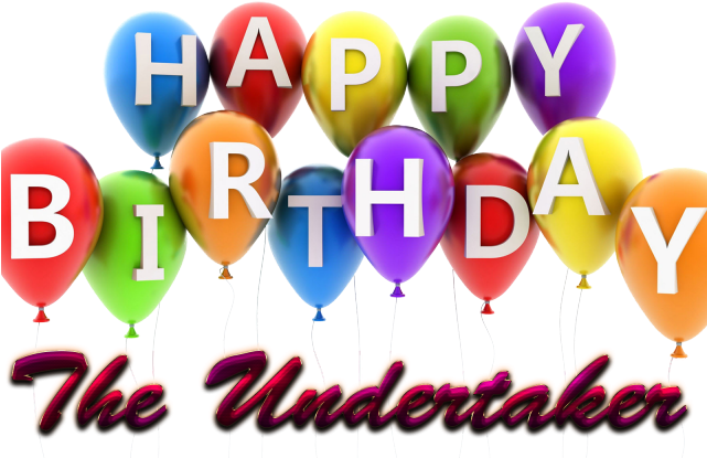 Undertaker Clipart Png - Doğum Günü Transparent Png (640x480), Png Download