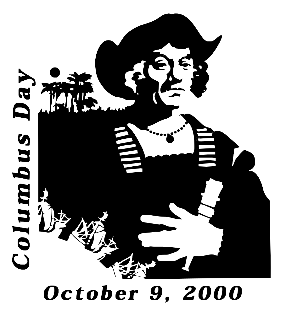 File - Columbus-day - Svg - Christopher Columbus Title Page Clipart (1024x1024), Png Download