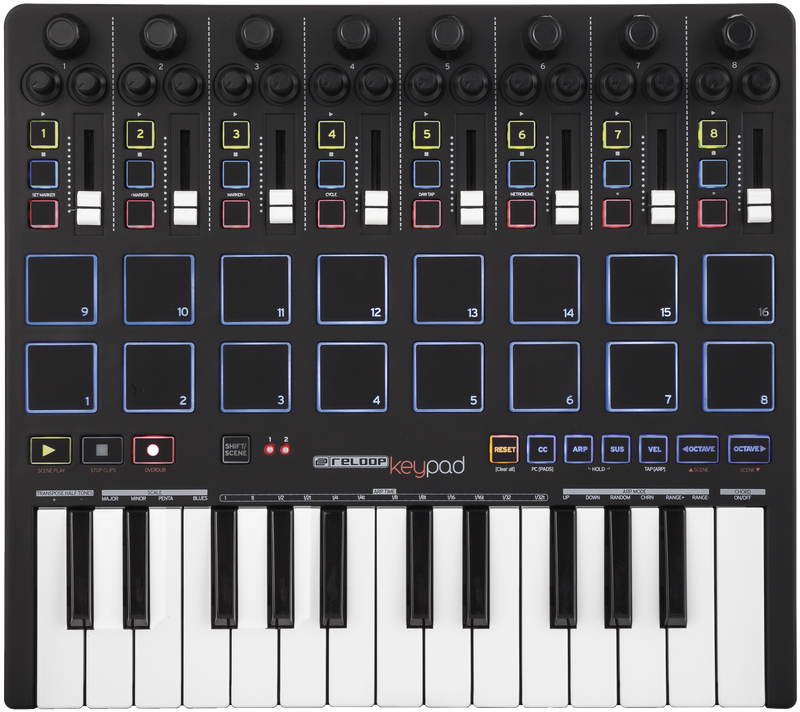 Compact Usb Midi Keyboard With Drum Pads Akai Mpk Mini Mk2 Clipart