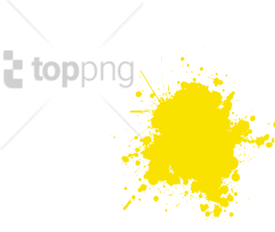 Free Png Yellow Paint Splash Png Png Image With Transparent Black