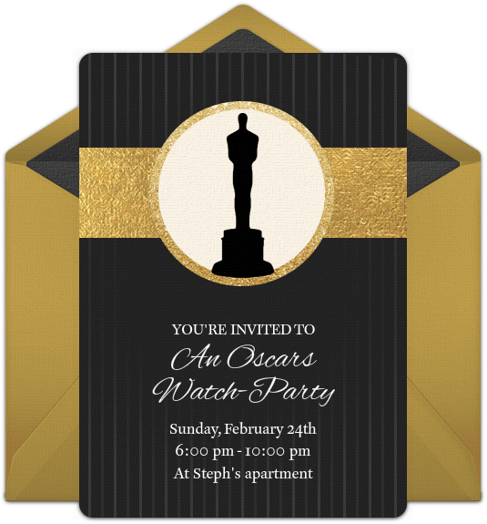 Award Show Invitation Card Clipart (650x650), Png Download