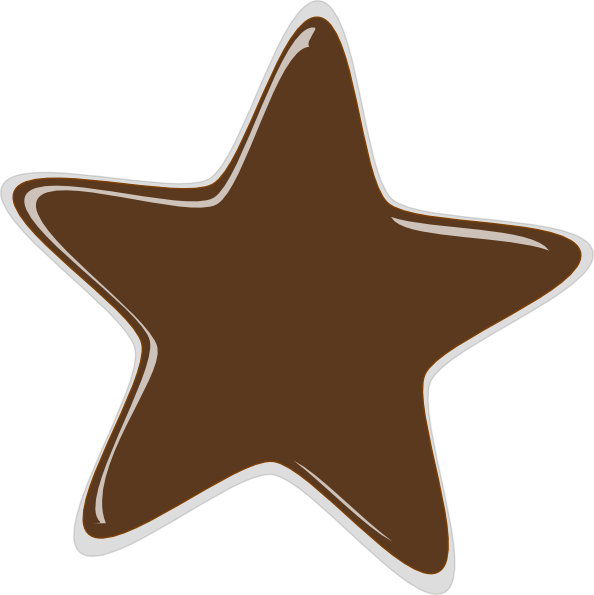 Bronze Star Clip Art - Png Download (594x595), Png Download