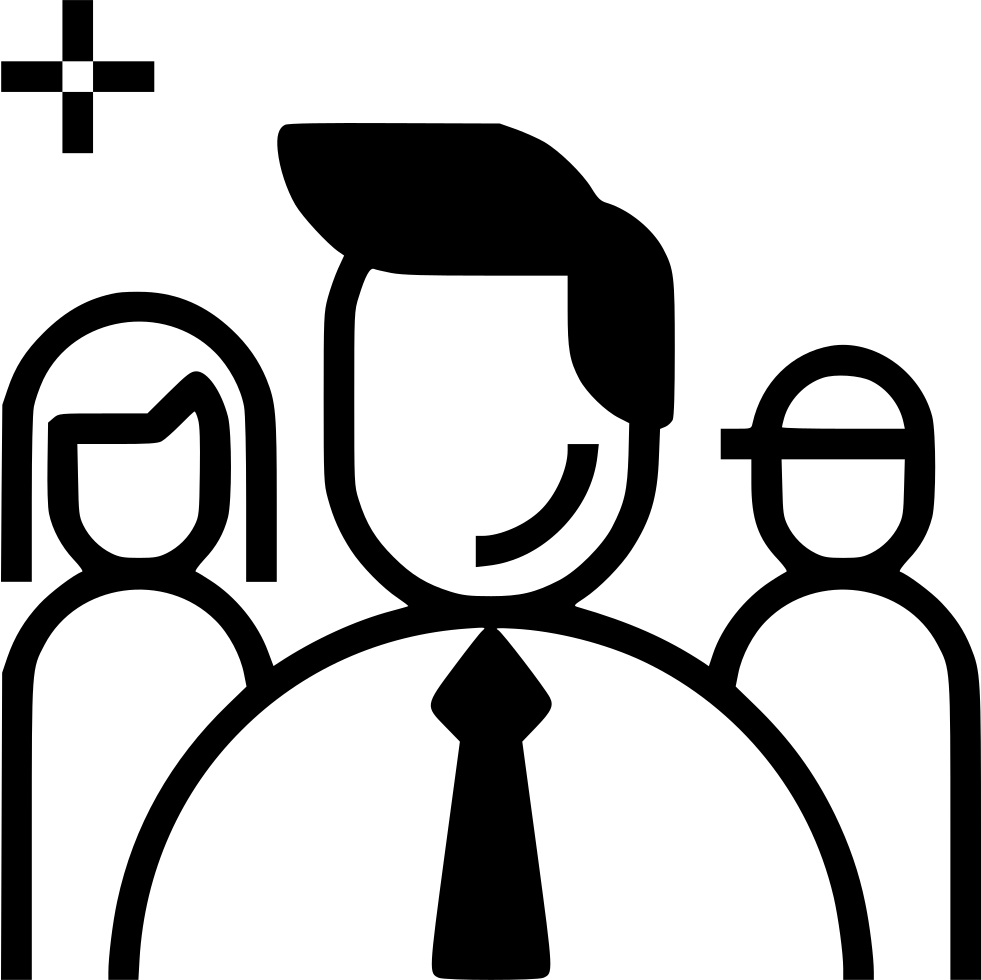 Team Business People Smile - People Smile Icon Png Clipart (981x980), Png Download